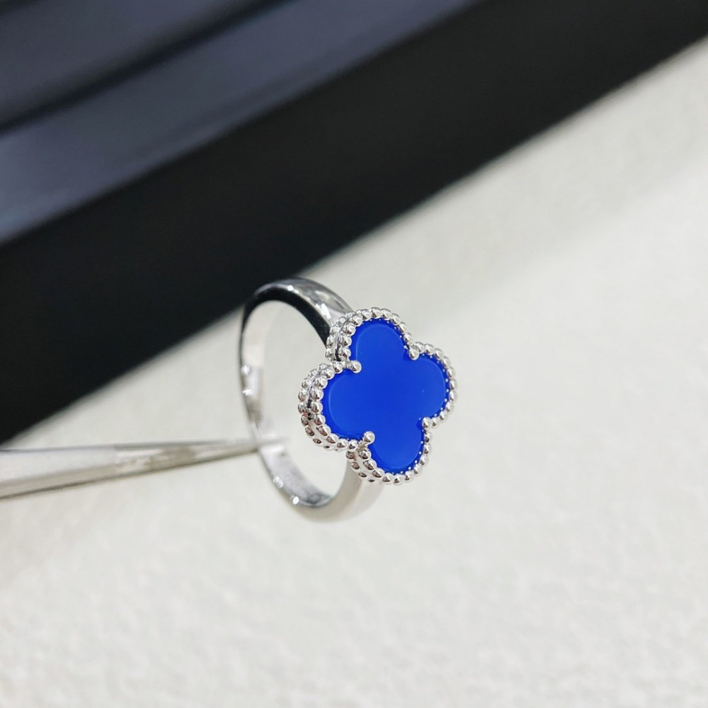 Sky Blue Clover Ring Series Sky Blue Clover Ring Series