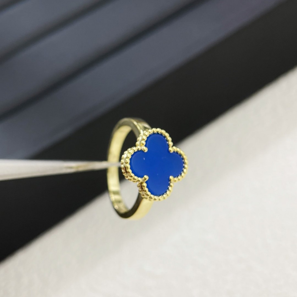 Sky Blue Clover Ring Series Sky Blue Clover Ring Series
