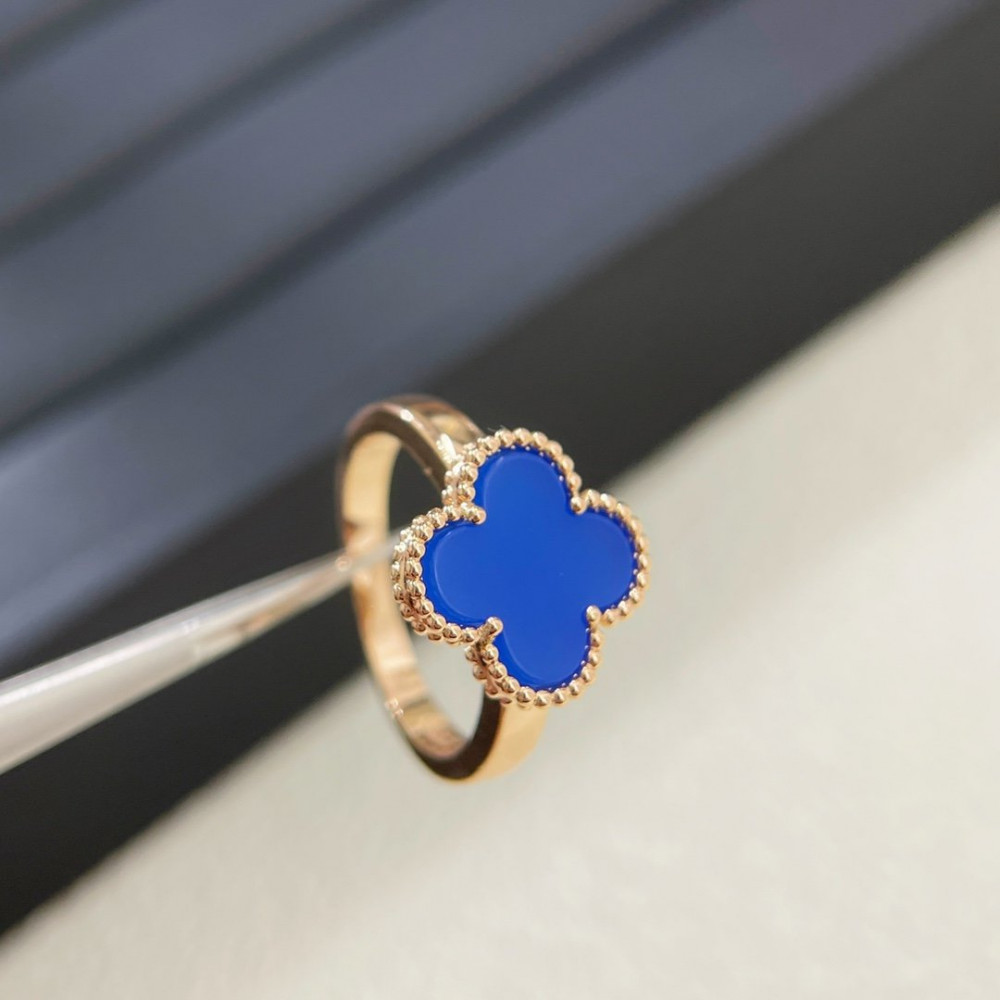 Sky Blue Clover Ring Series Sky Blue Clover Ring Series