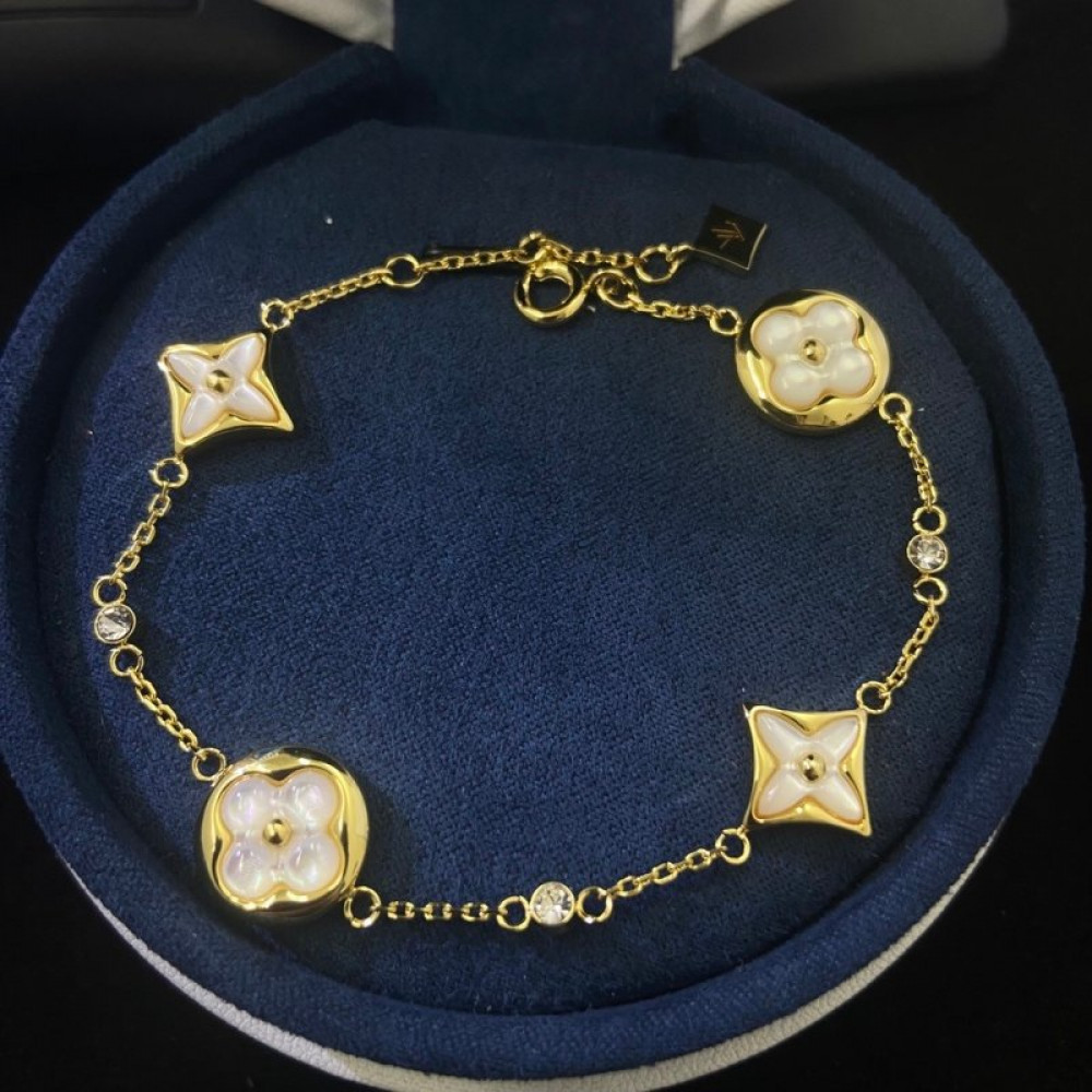 Lv Four Flower Bracelet Mother Of Pearl Lv Four Flower Bracelet Mother Of Pearl