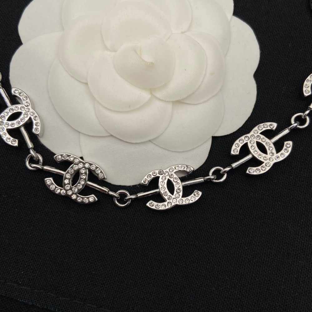 Chanel Necklace, 5C, Full Diamonds, Top Quality