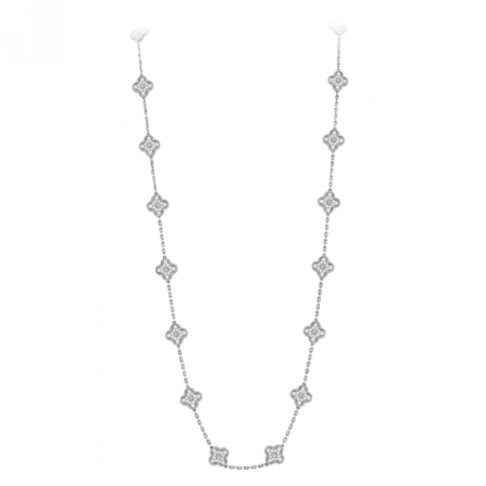 Clover Vintage Alhambra Twenty Flower Necklace