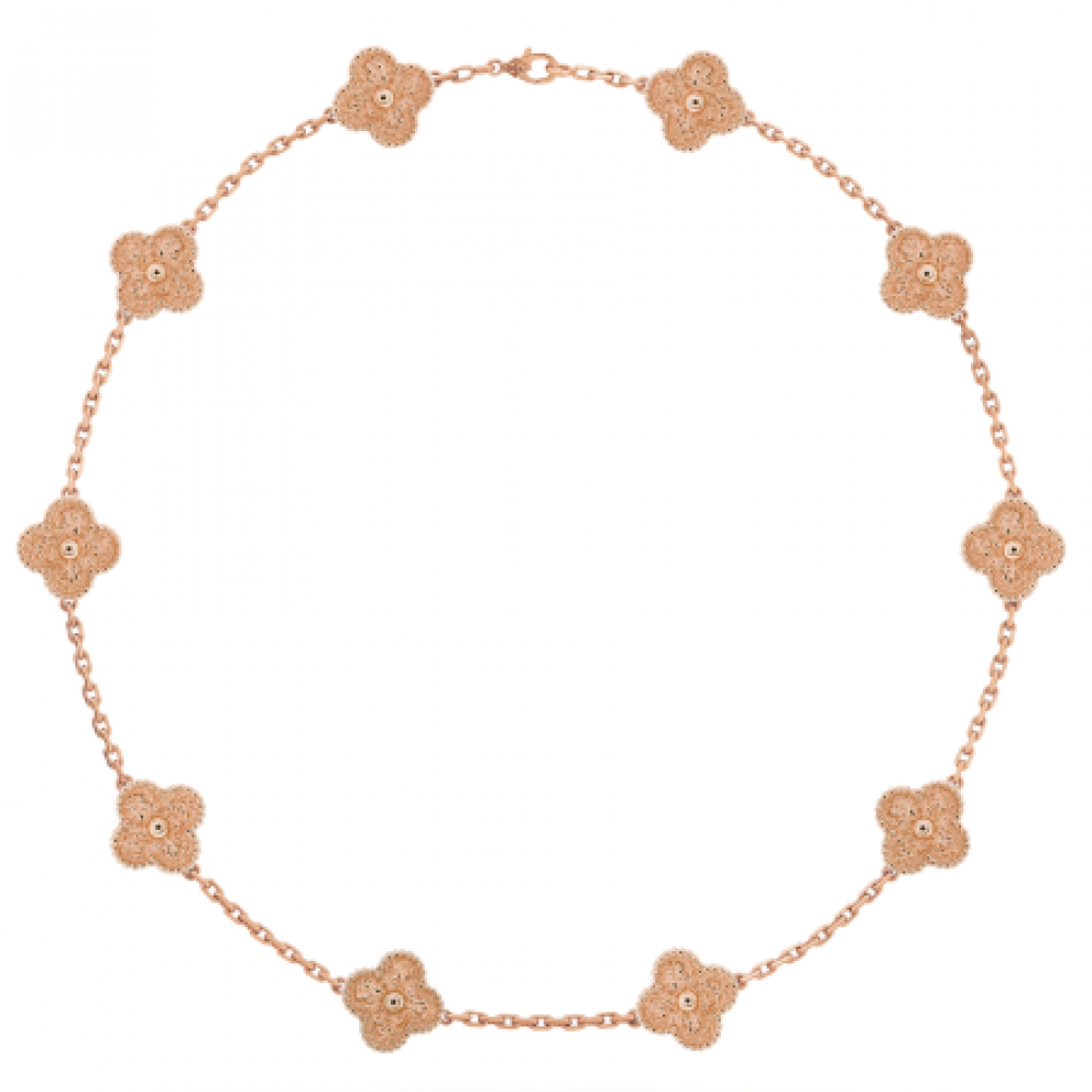 Clover Vintage Alhambra Ten Flower Necklace