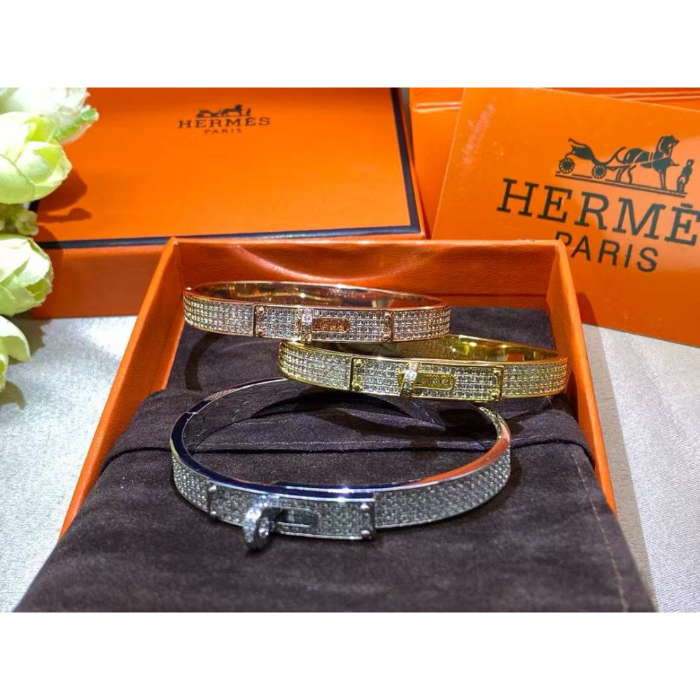 Hermes Bangle Full Diamonds Hermes Bangle Full Diamonds