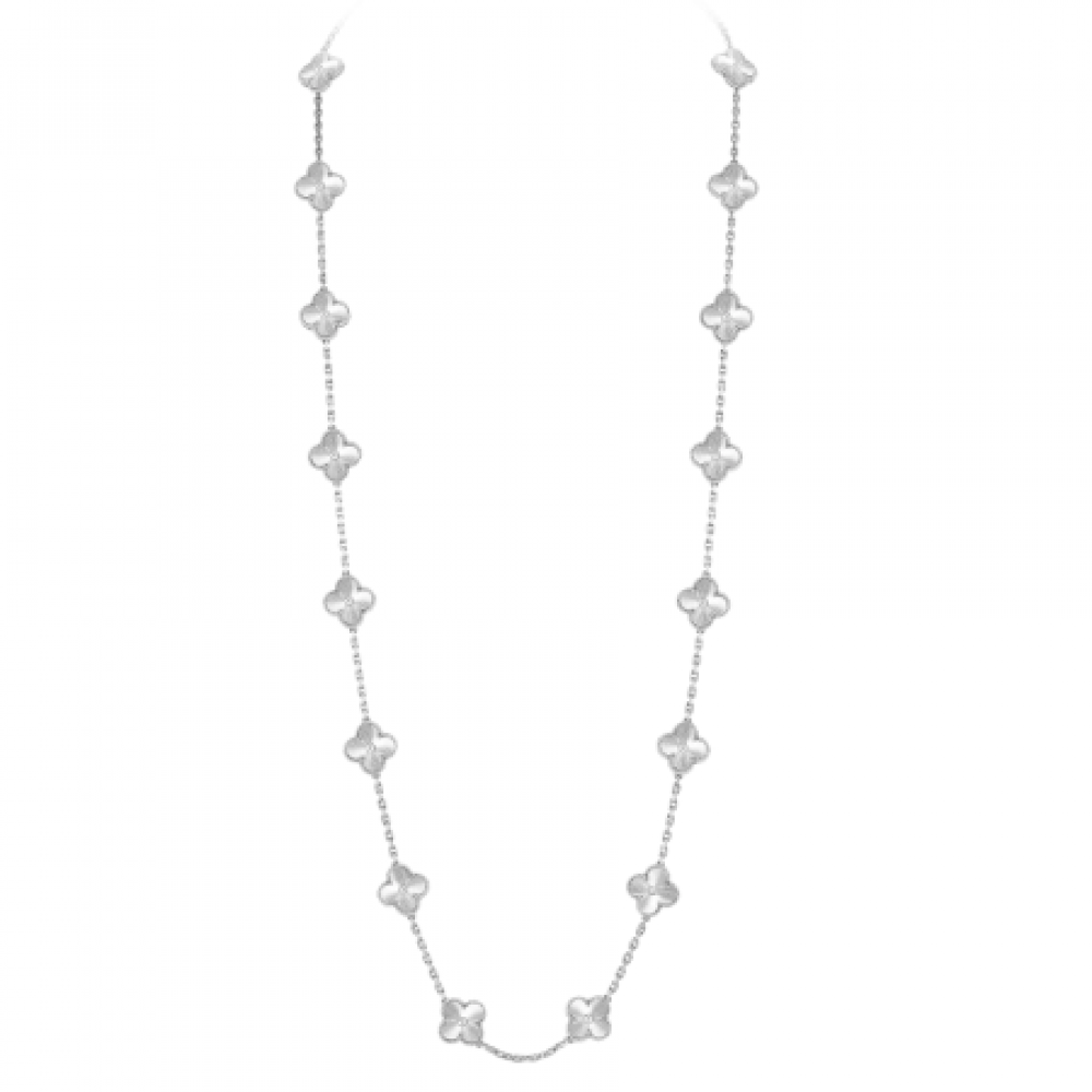Clover Vintage Alhambra Twenty Flower Necklace
