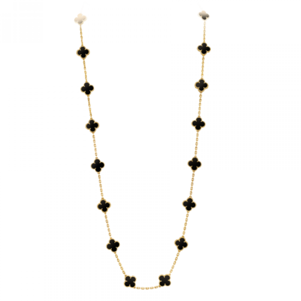 Clover Vintage Alhambra Twenty Flower Necklace