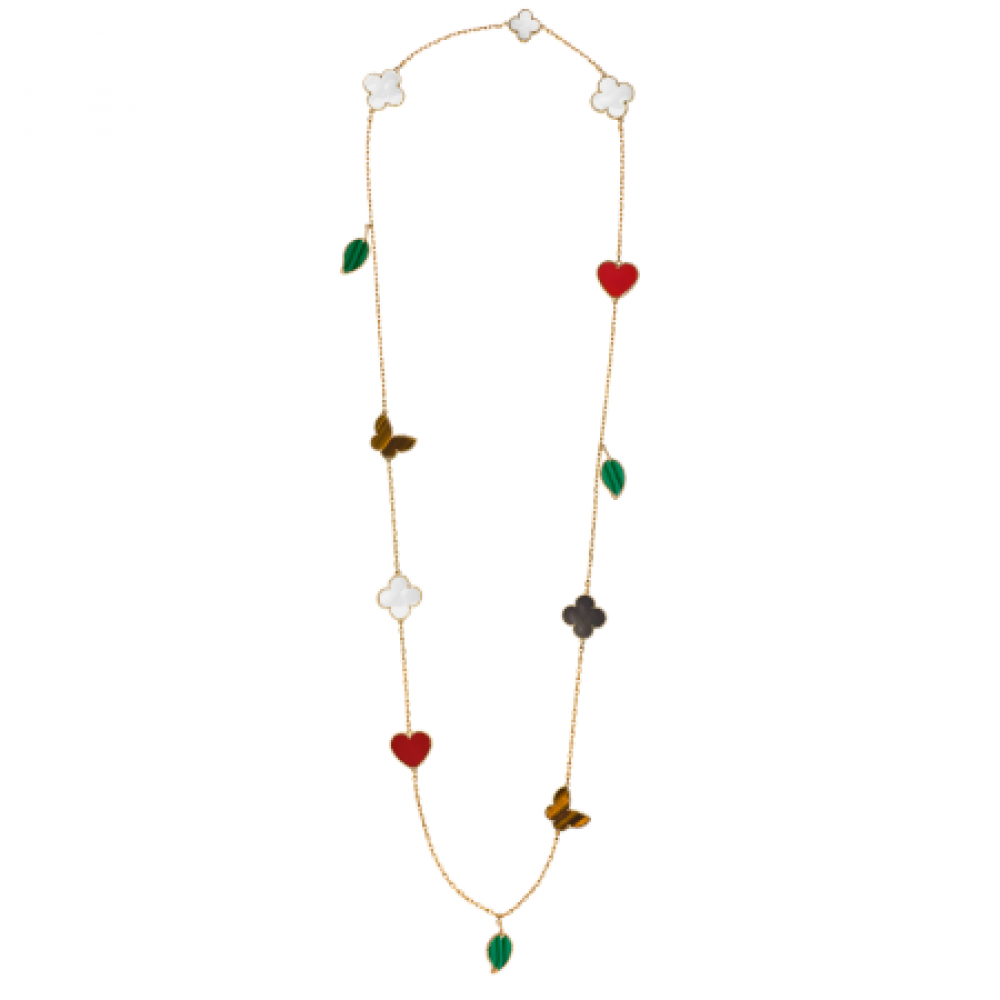 Clover Lucky Alhambra Ten Flower Necklace