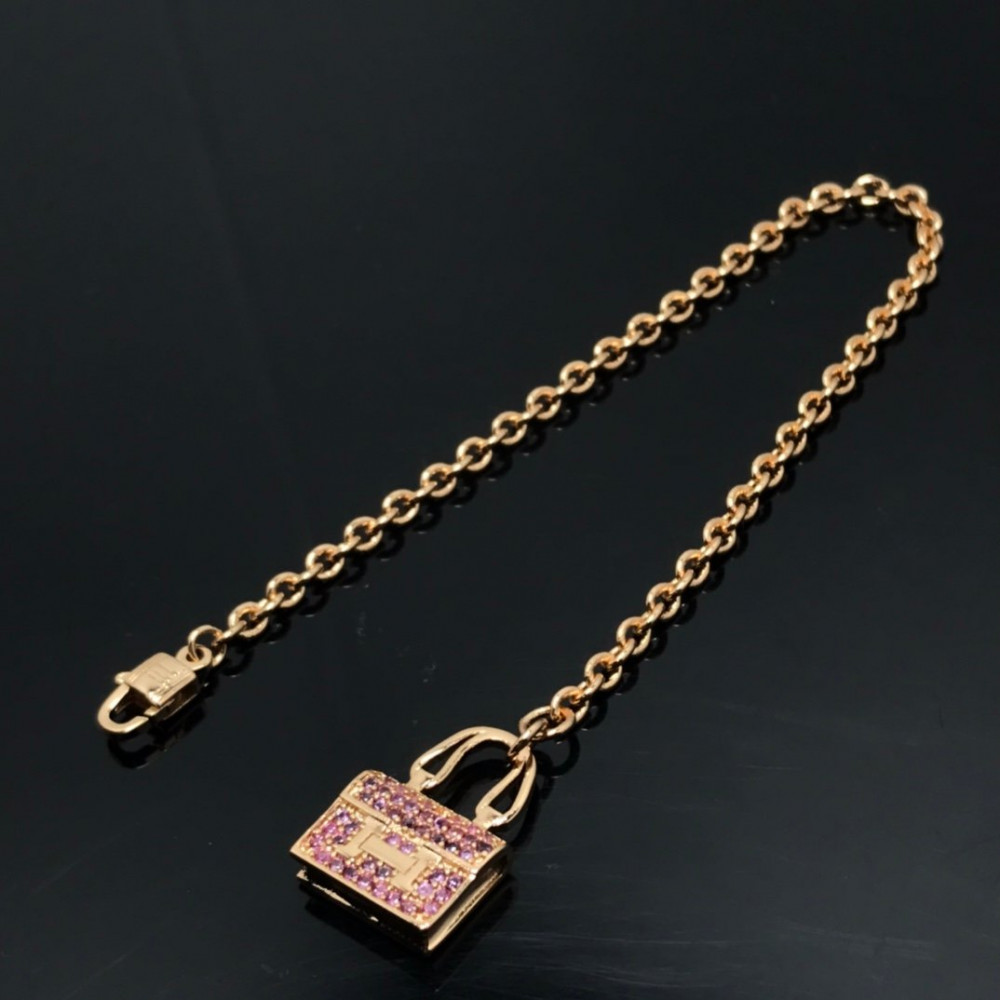 Hermes Bracelet, Constance Bag With Pink Diamond