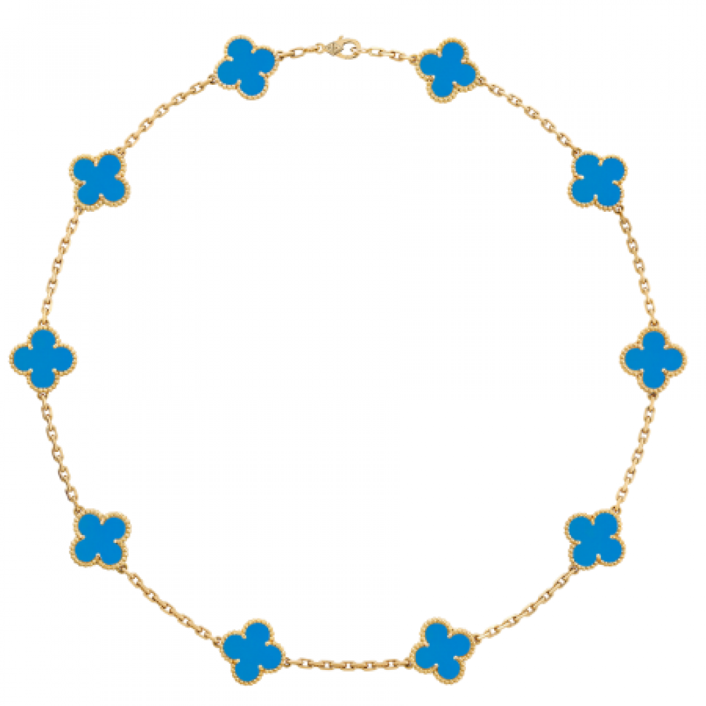 Clover Vintage Alhambra Ten Flower Necklace