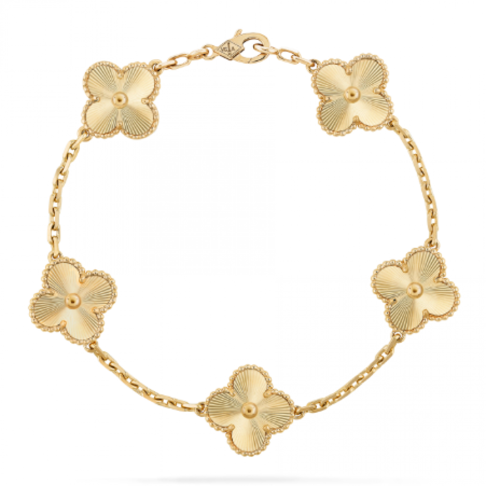 Clover With 5 Flowers   All Laser