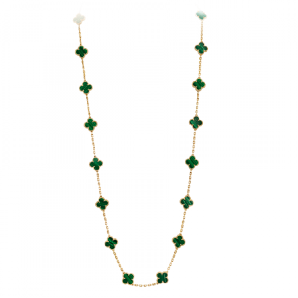 Clover Vintage Alhambra Twenty Flower Necklace