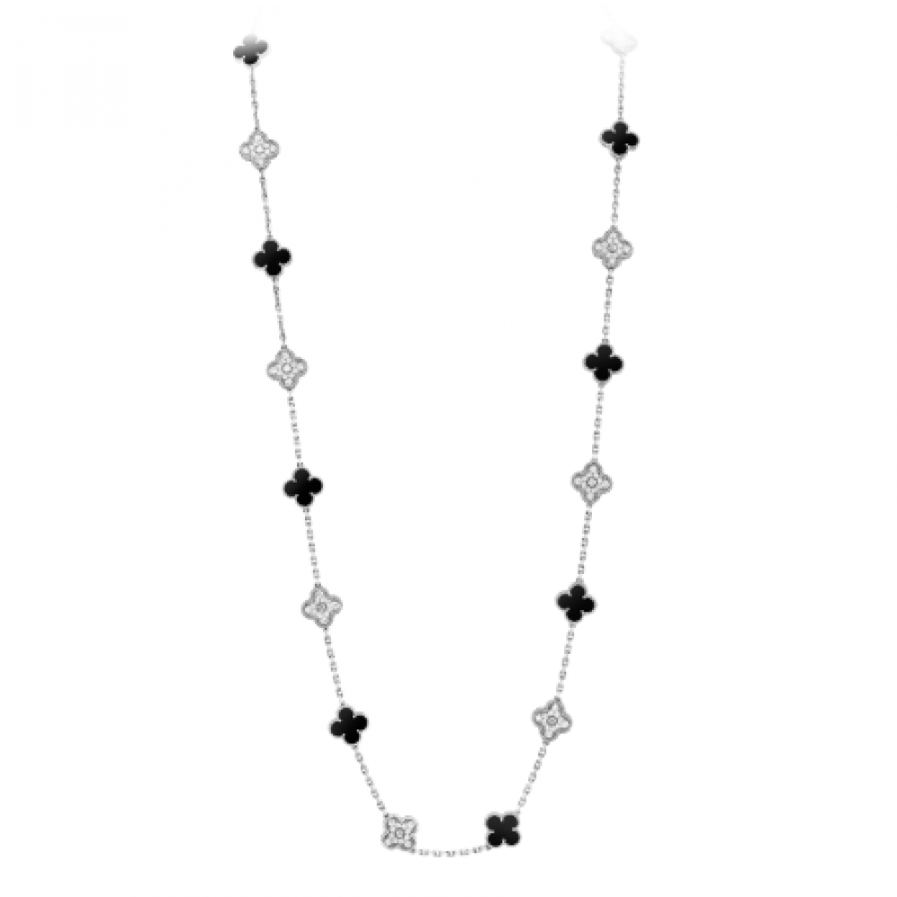 Clover Vintage Alhambra Twenty Flower Necklace