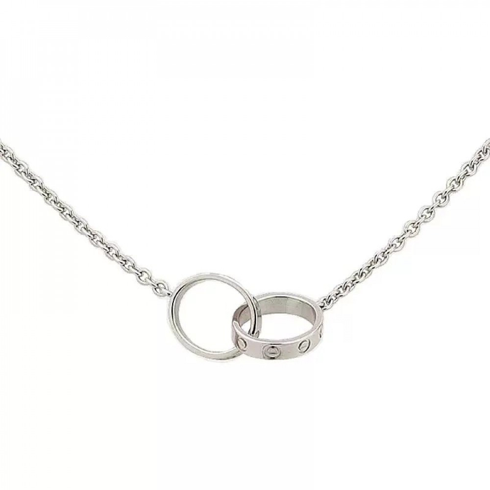 Cartier Necklace, Doubel Love