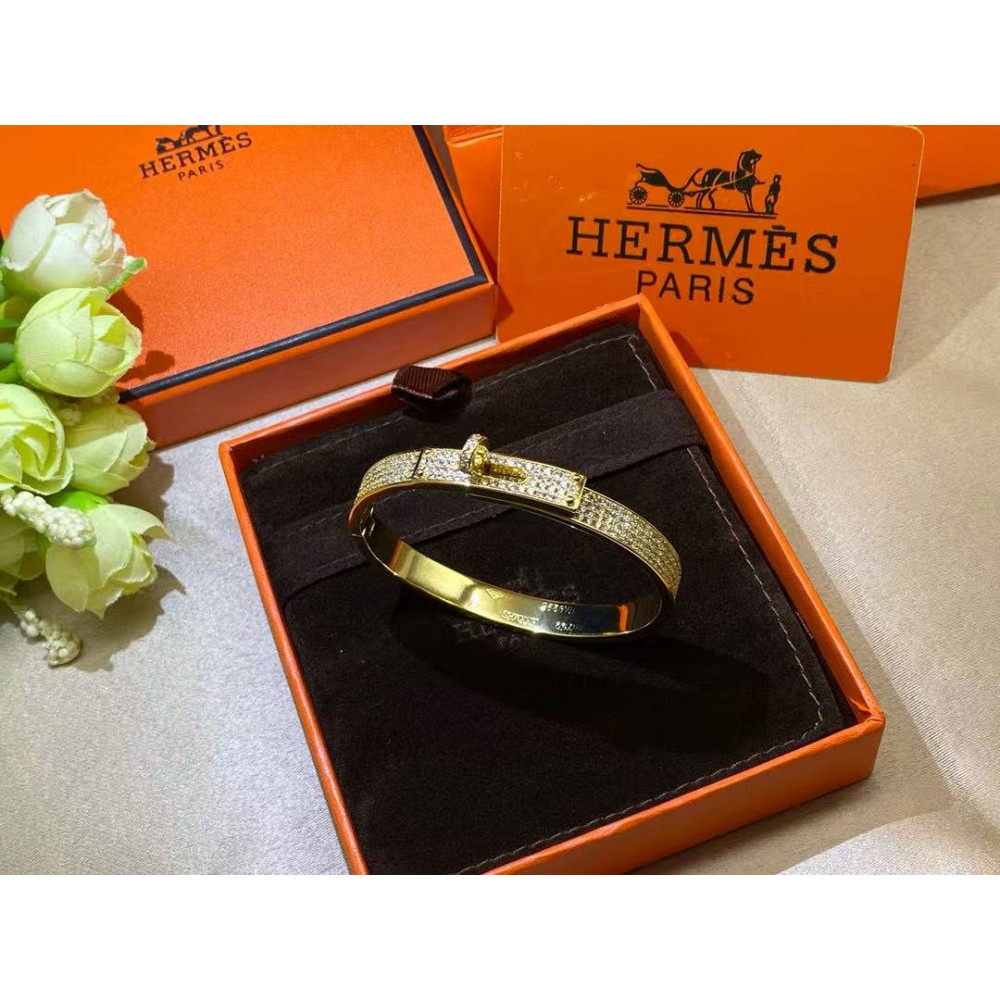 Hermes Bangle Full Diamonds Hermes Bangle Full Diamonds