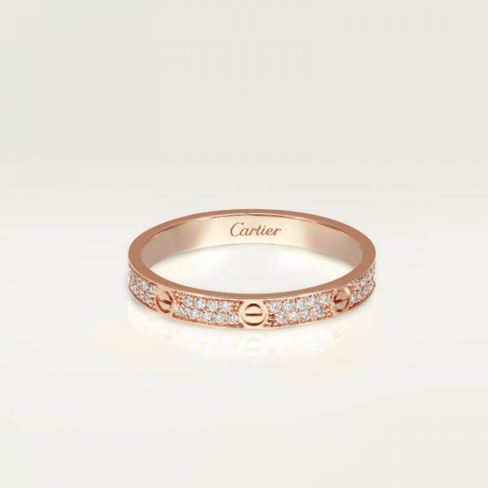 Cartier Love Ring Mini Set With Diamonds Cartier Love Ring Mini Set With Diamonds