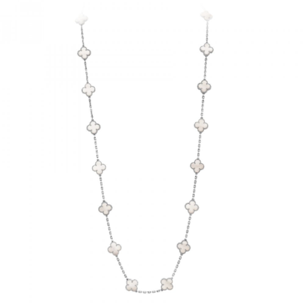 Clover Vintage Alhambra Twenty Flower Necklace