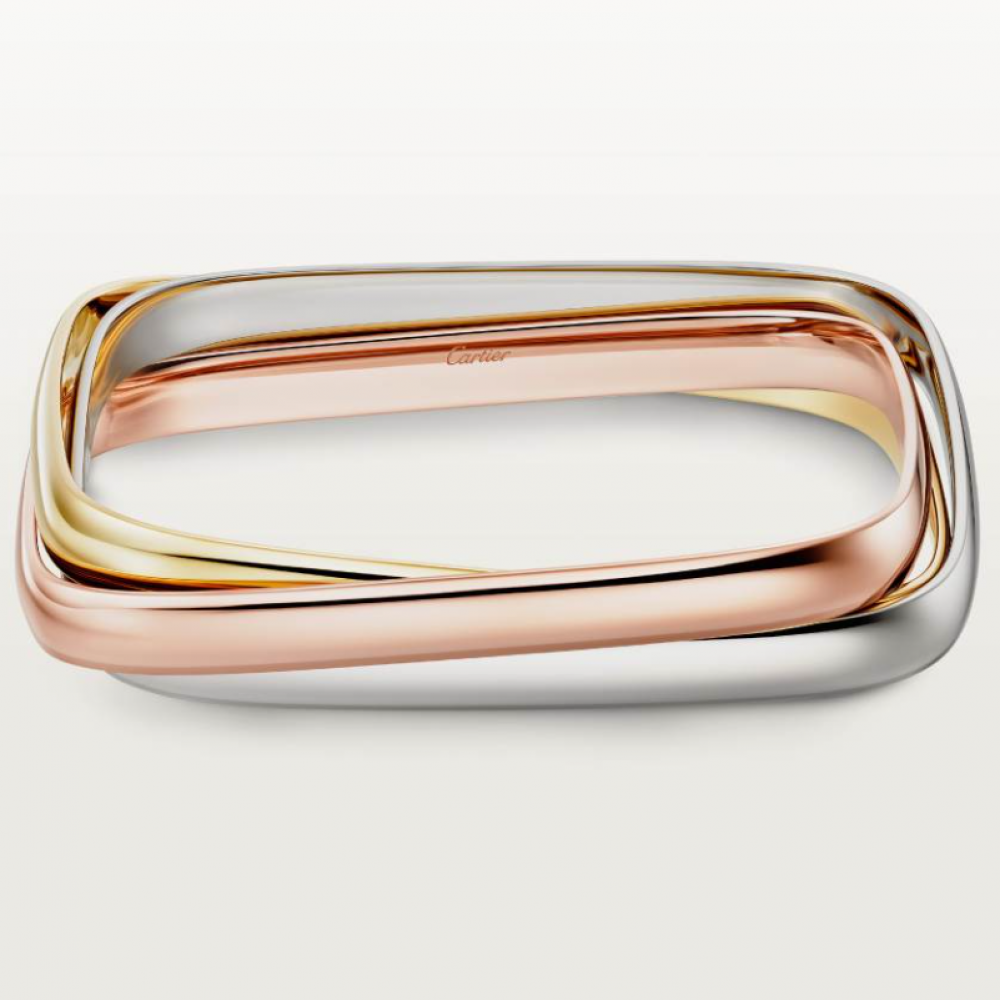 Cartier Trinity Pincushion Bracelet, Oversized Size/Only Size 17