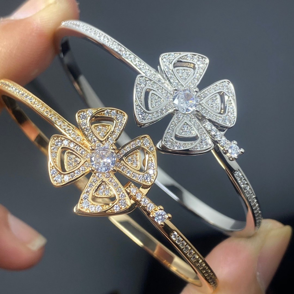 Bvlgari Bangle, Windmill Full Diamonds