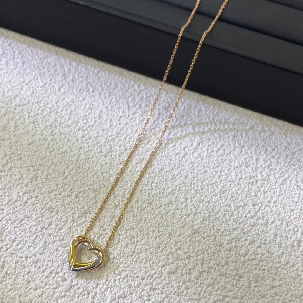 Cartier Necklace, 3 Colors, Heart