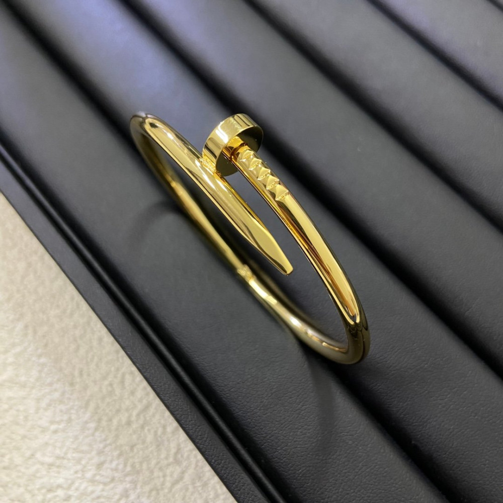 Cartier Nail Bangel Without Diamond, Gold, Silver, Rose Gold