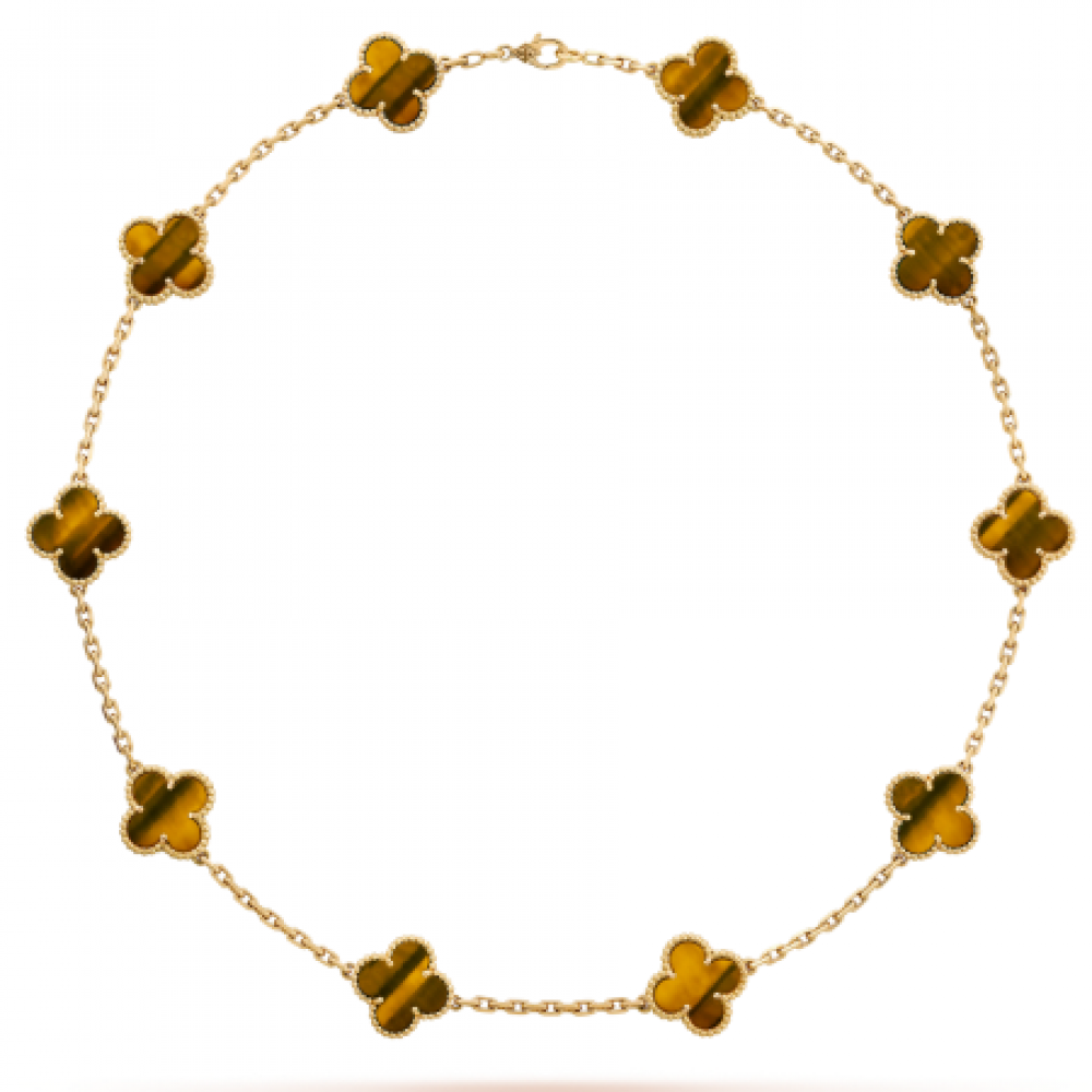 Clover Vintage Alhambra Ten Flower Necklace