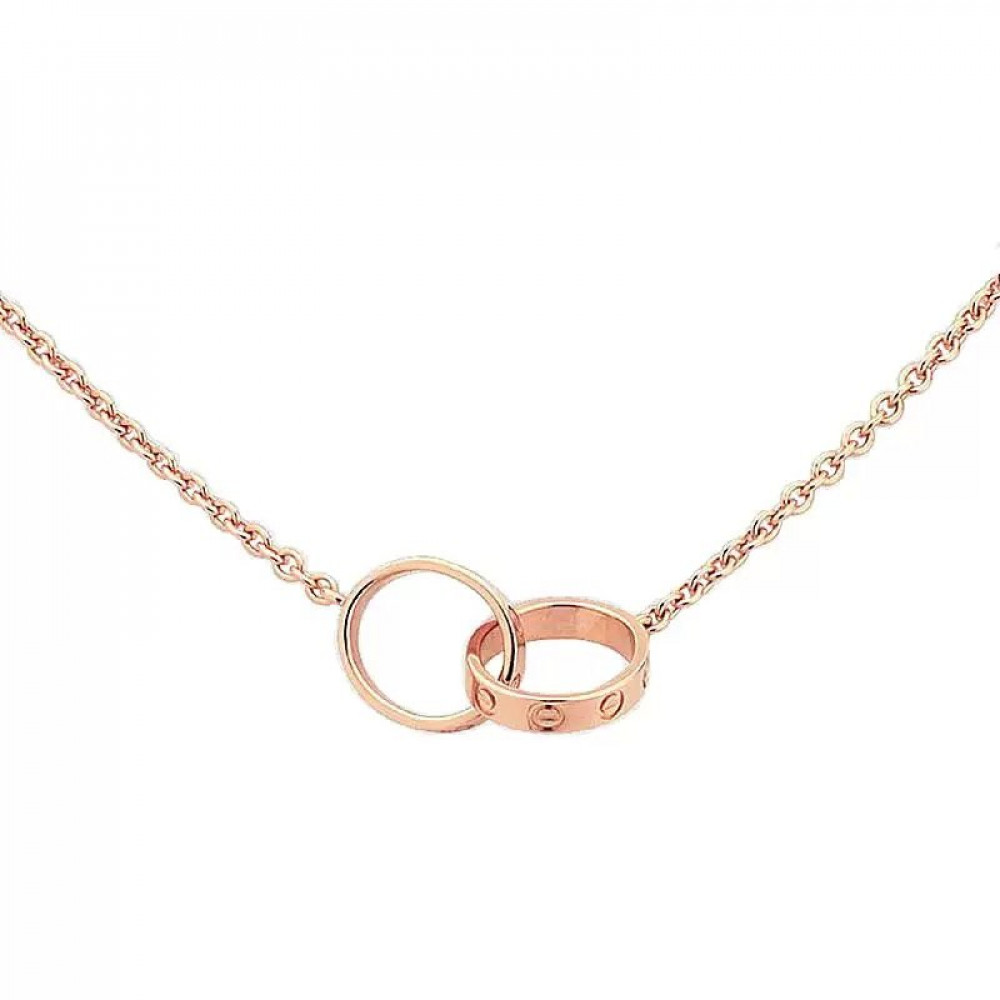 Cartier Necklace, Doubel Love
