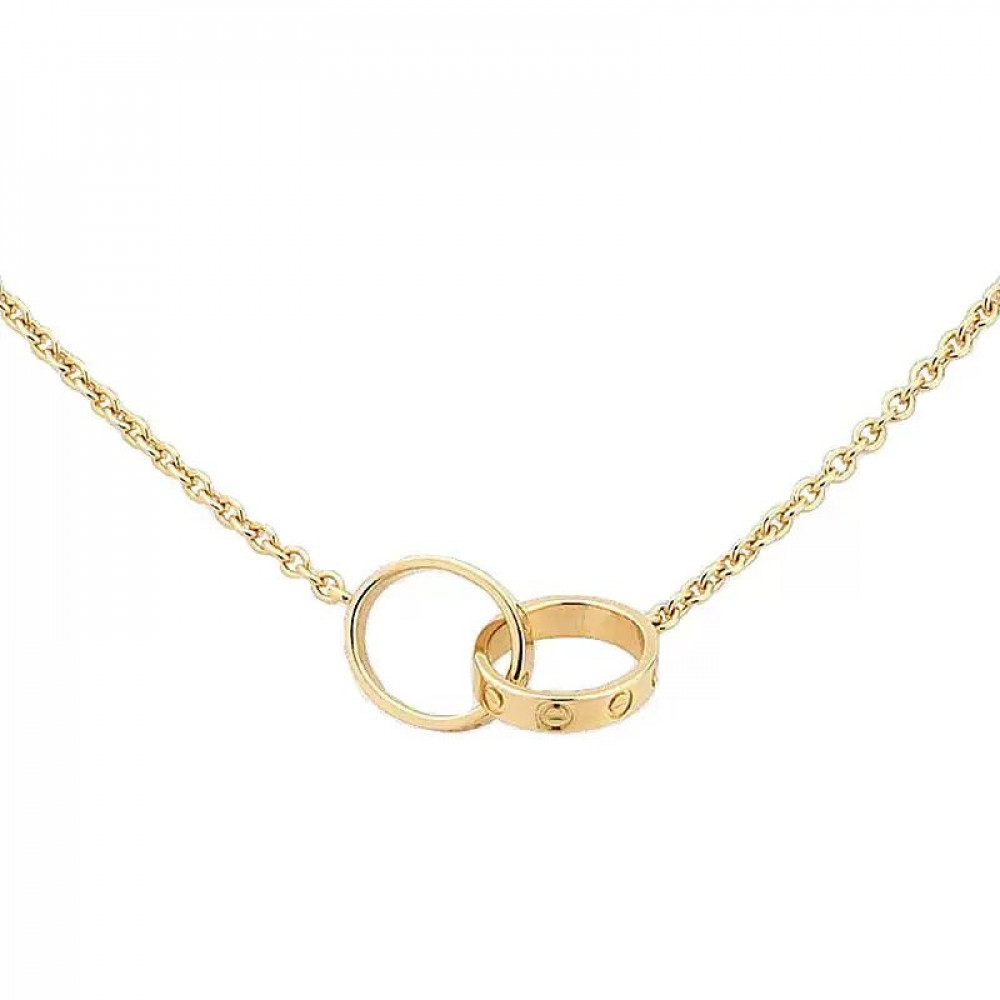 Cartier Necklace, Doubel Love