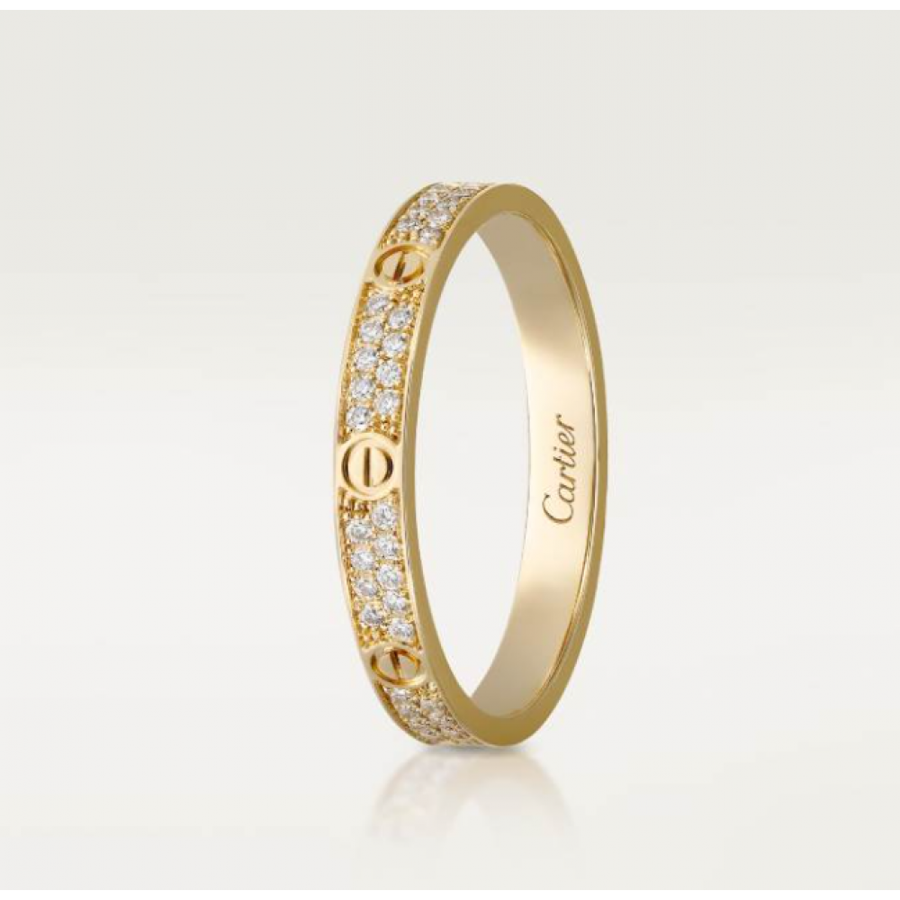 Cartier Love Ring Mini Set With Diamonds Cartier Love Ring Mini Set With Diamonds