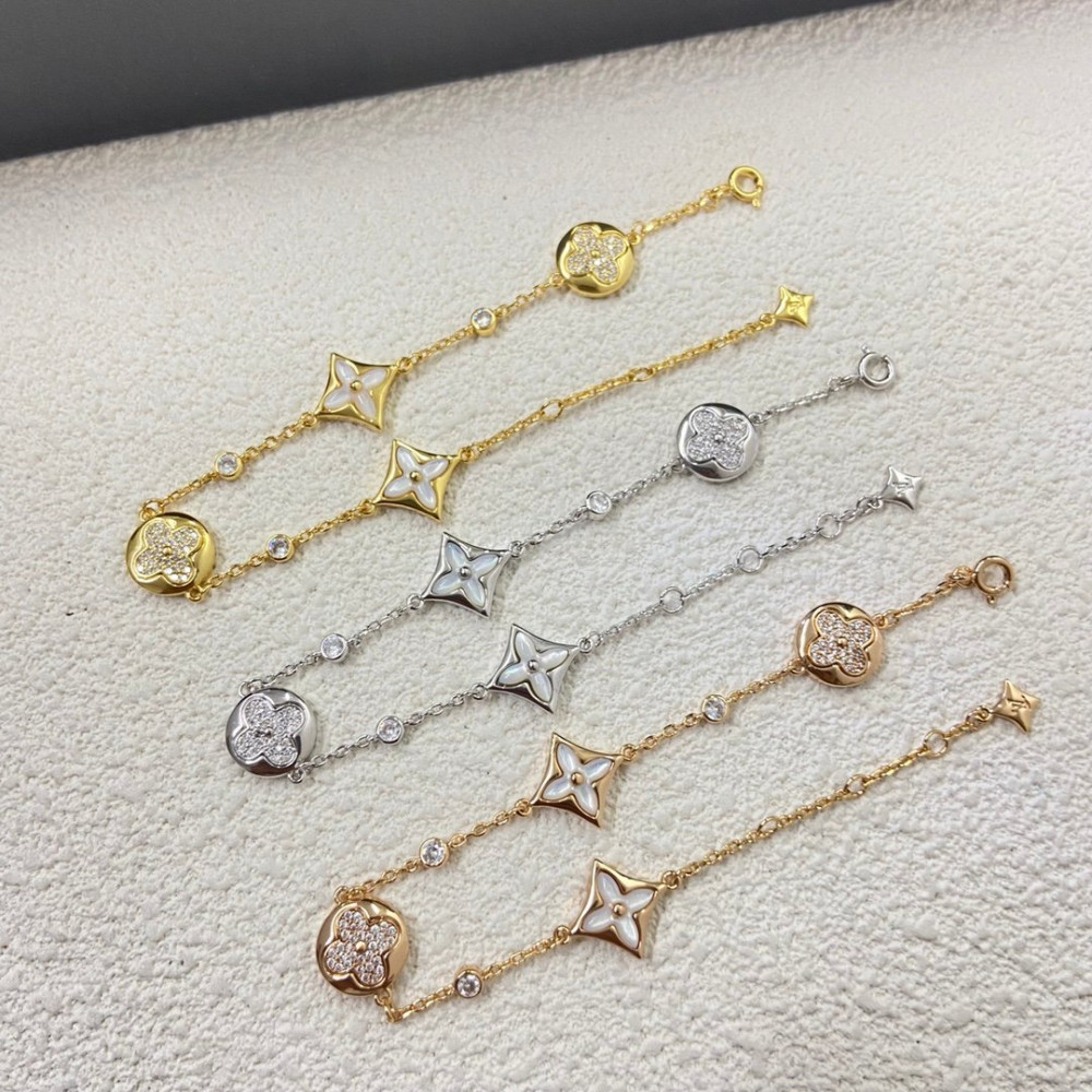 Mini White Mother Of Pear, With Diamonds, Gold, Rose Gold, Silver