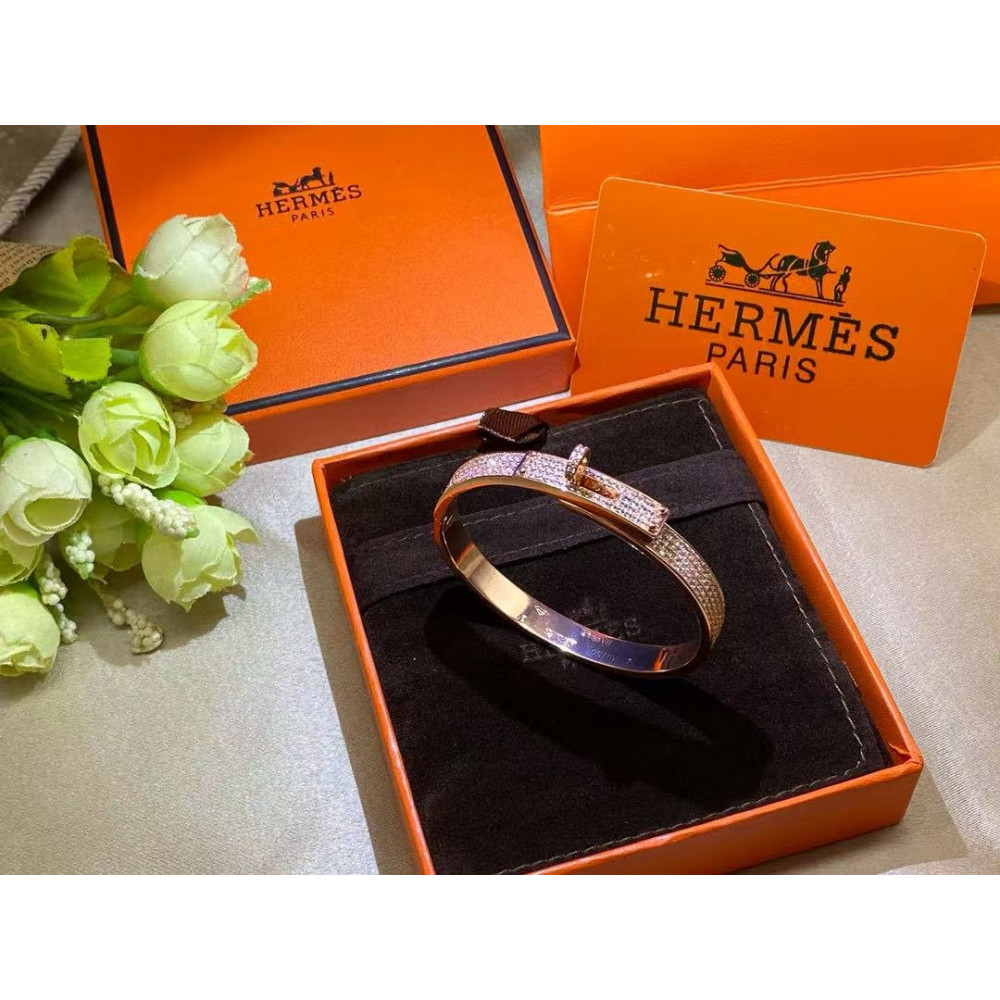Hermes Bangle Full Diamonds Hermes Bangle Full Diamonds