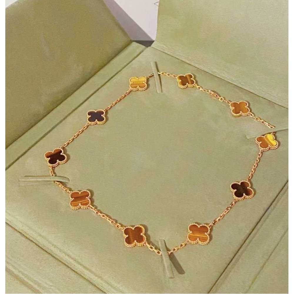 Clover Vintage Alhambra Twenty Flower Necklace Clover Vintage Alhambra Twenty Flower Necklace