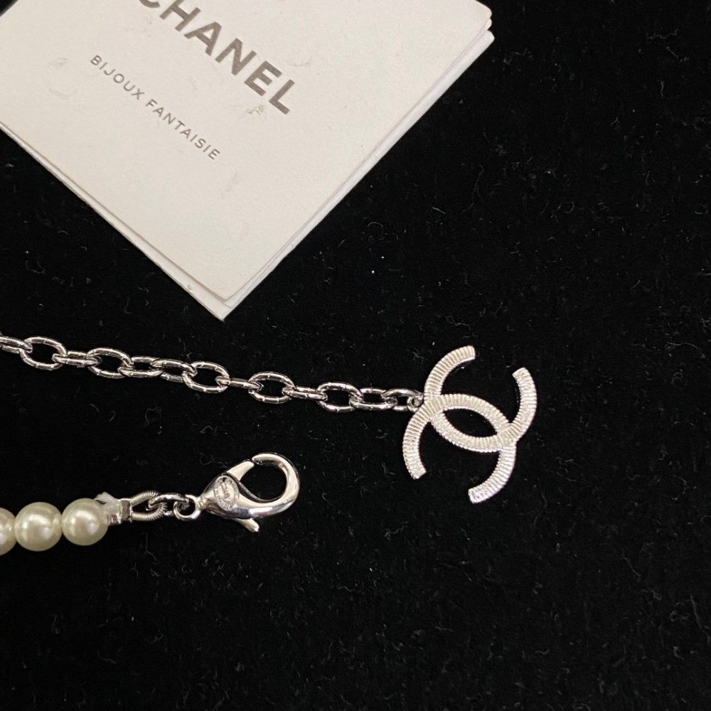 Chanel Necklace, One Logo One Flower, With 5A+ Artificial Pearl