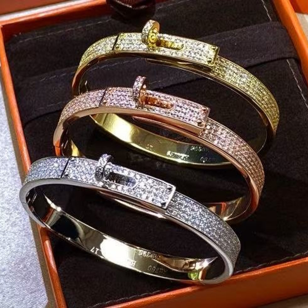 Hermes Bangle Full Diamonds