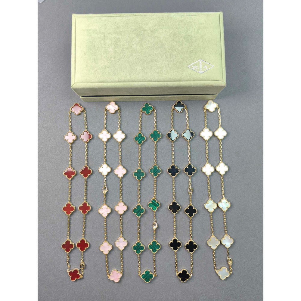 Clover Vintage Alhambra Ten Flower Necklace