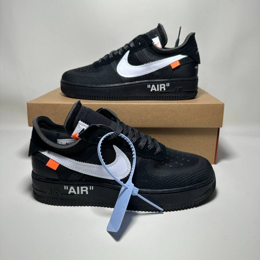 Nike x Off-White Air Force 1 Low 'Black'