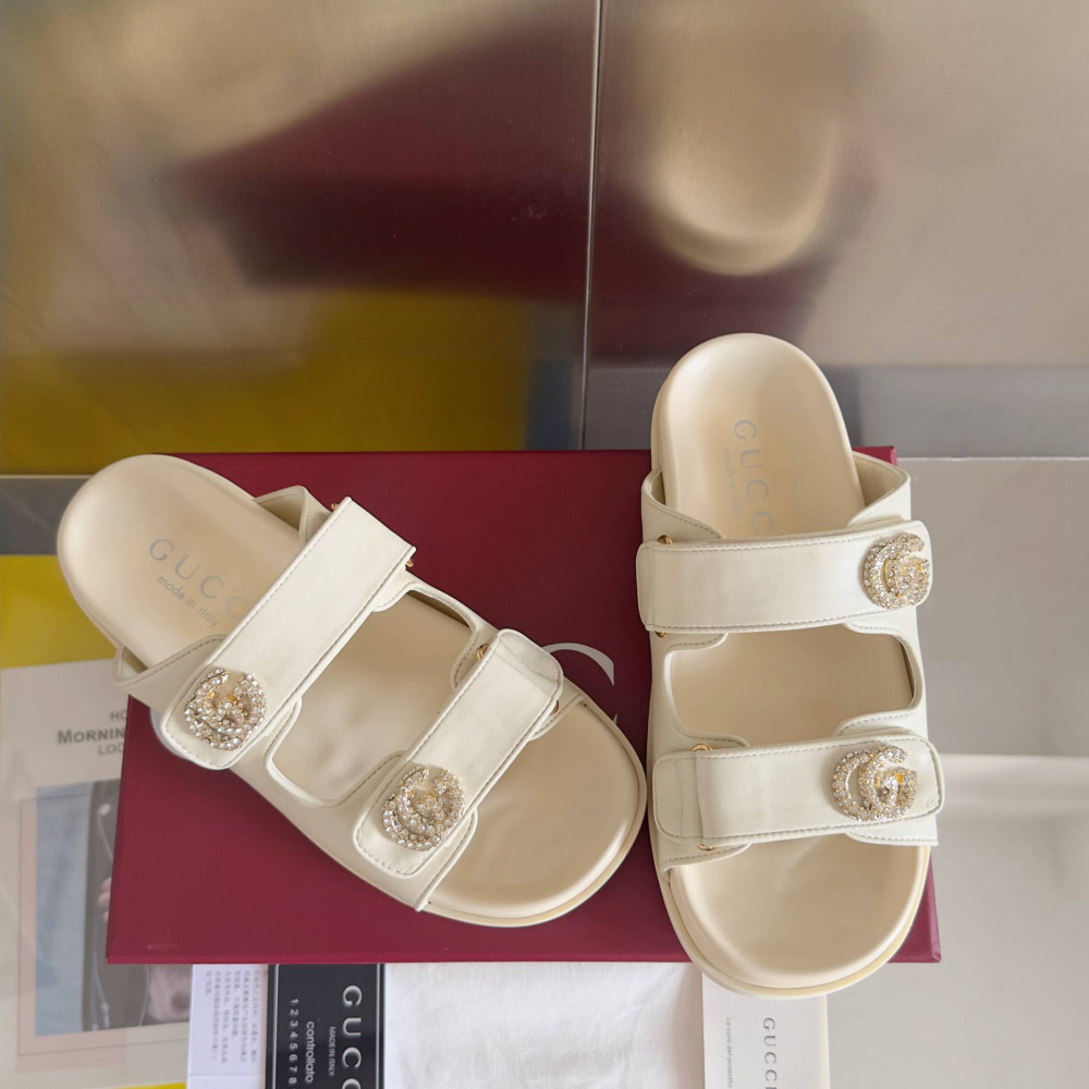 (WNMS)Gucci Slippers-18