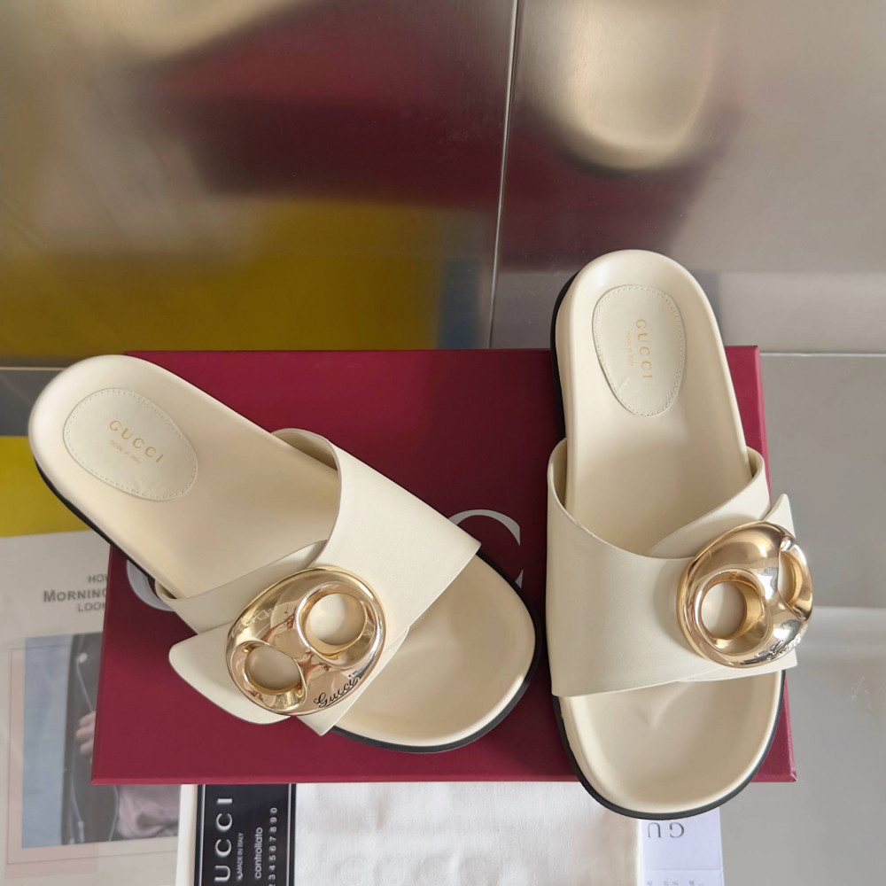 (WNMS)Gucci Slippers-20