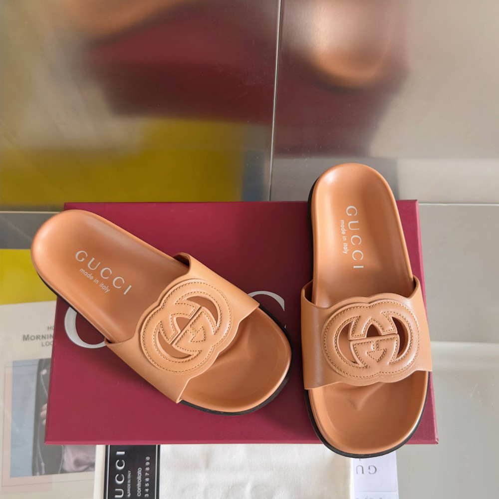 (WNMS)Gucci Slippers-21