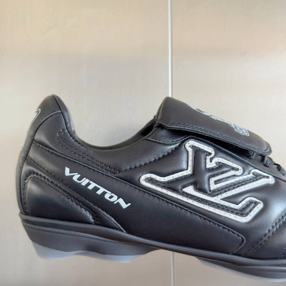 LV Footprint Soccer sneaker Black LV Footprint Soccer sneaker Black