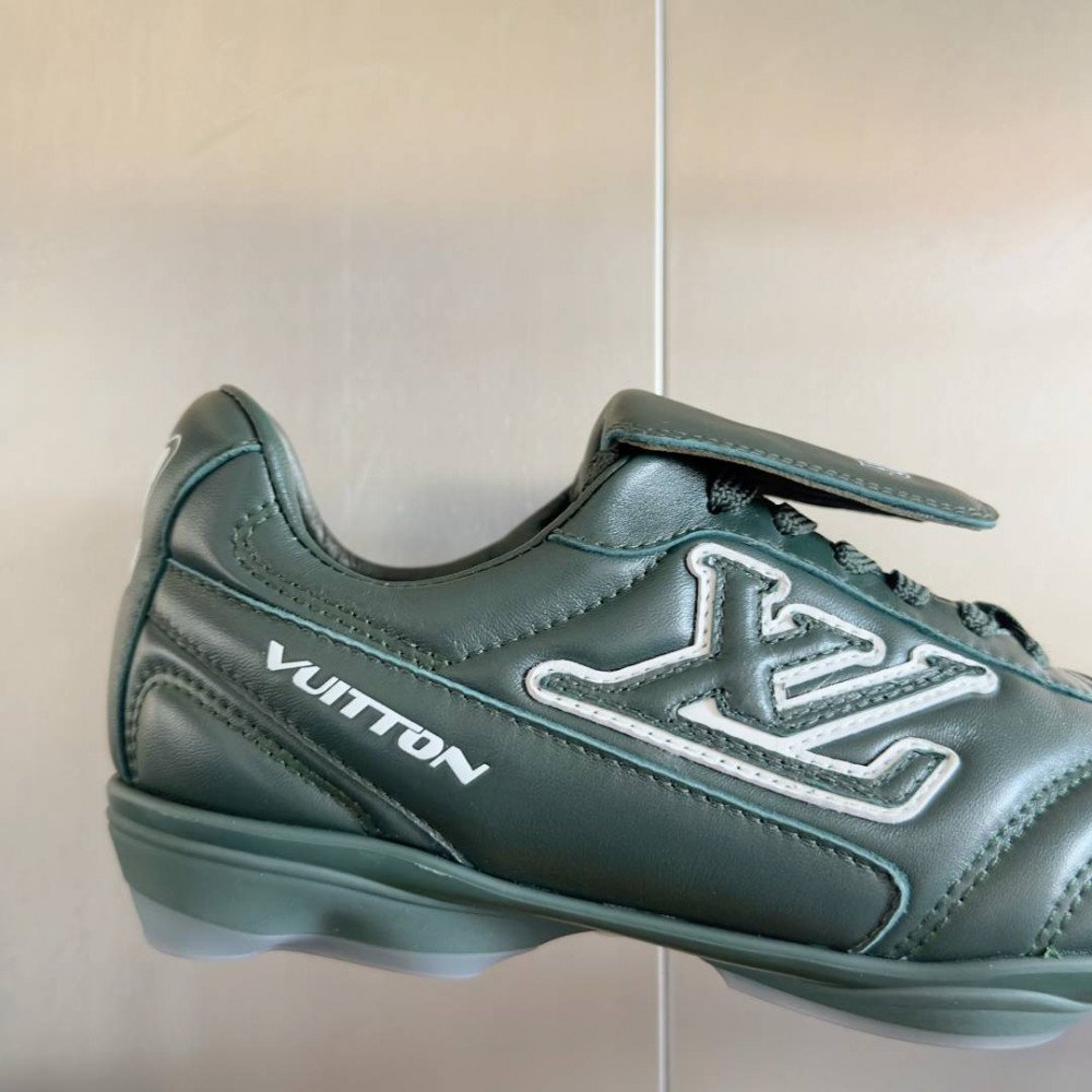 LV Footprint Soccer sneaker Green LV Footprint Soccer sneaker Green