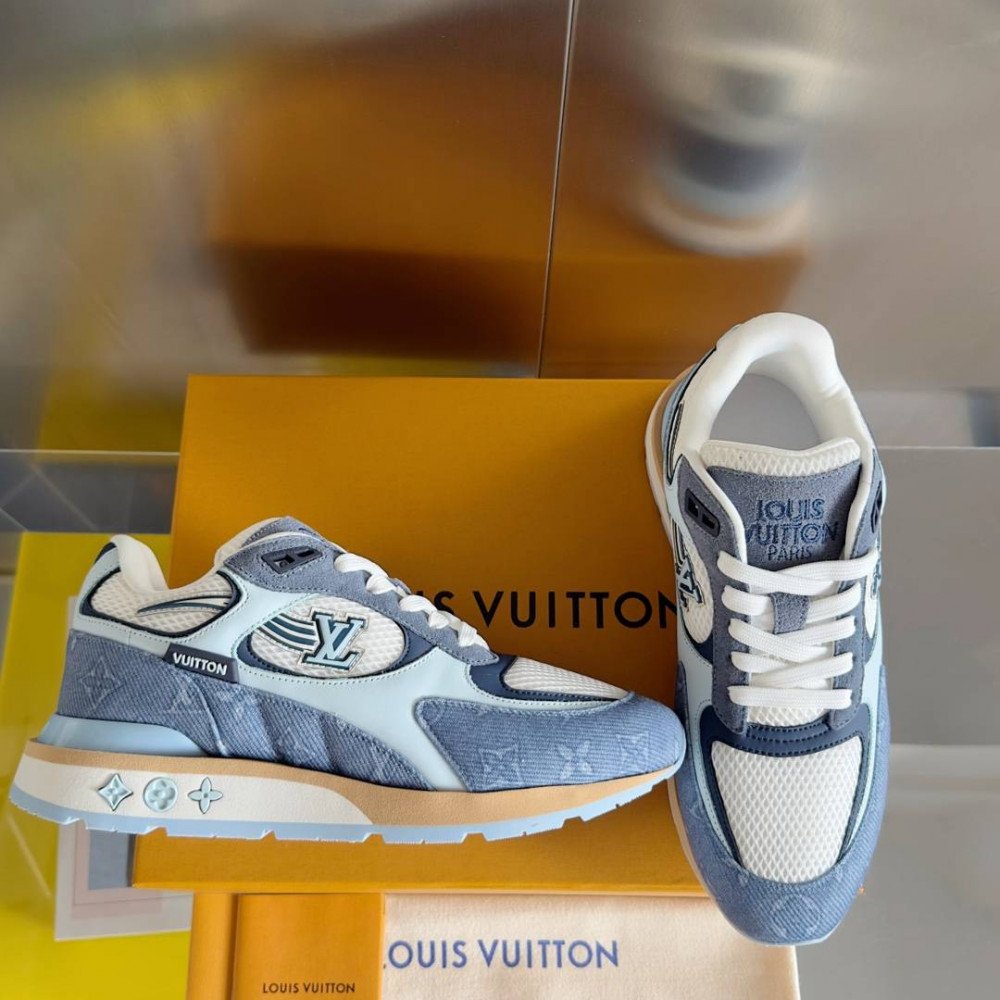 LV Run Away Sneaker Blue LV Run Away Sneaker Blue