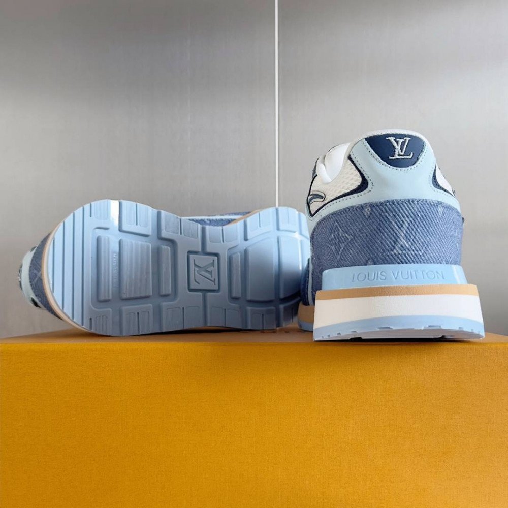 LV Run Away Sneaker Blue LV Run Away Sneaker Blue