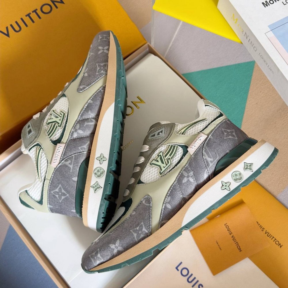 LV Run Away Sneaker Green LV Run Away Sneaker Green