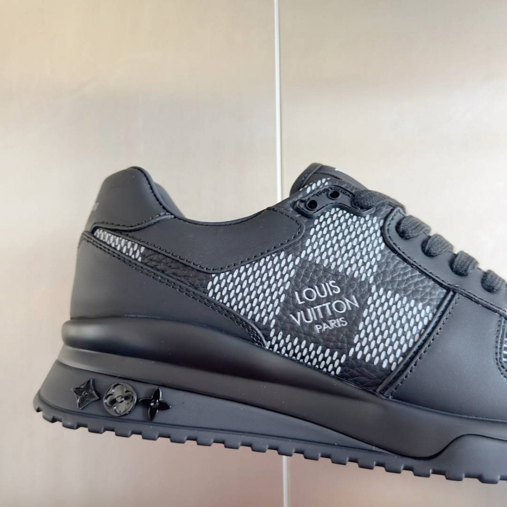 LV Run Away Sneaker Black Print LV Run Away Sneaker Black Print