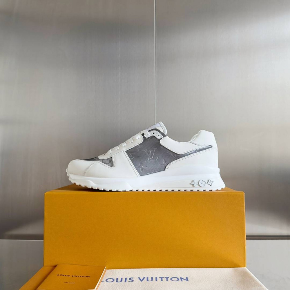 LV Run Away Sneaker White & Silver