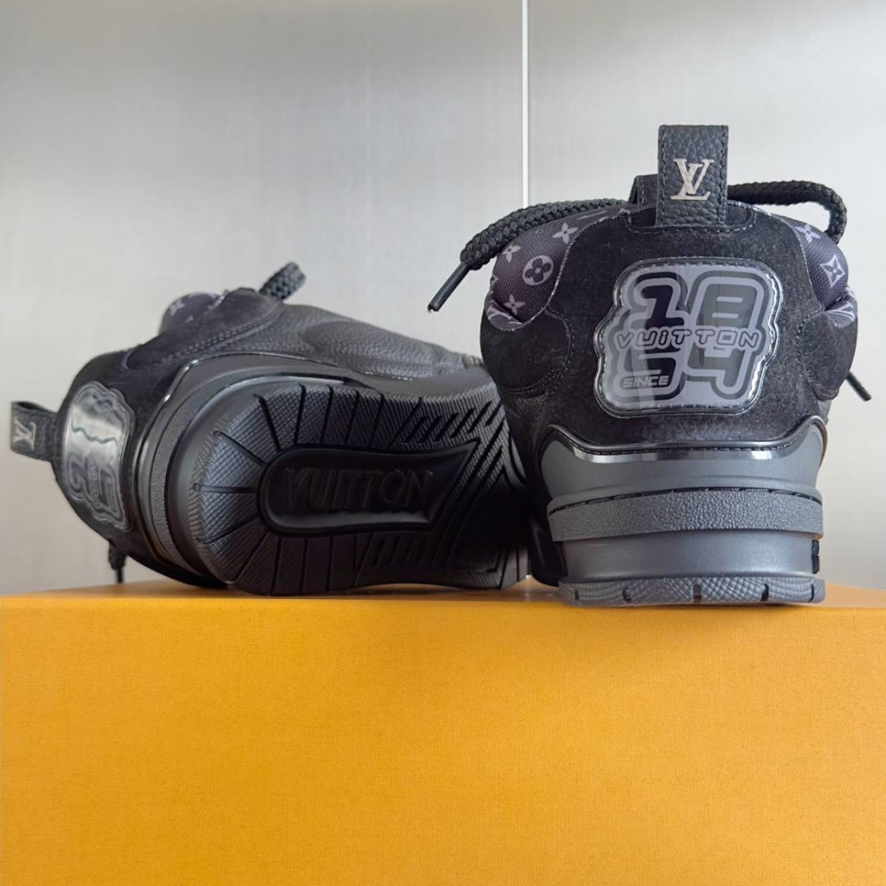 LV Skate Sneaker Black-1 LV Skate Sneaker Black-1