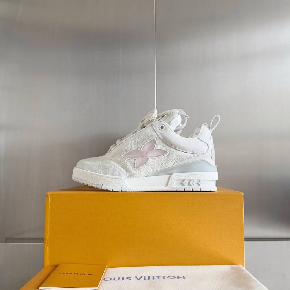 LV Skate Sneaker White & Pink