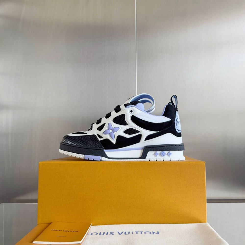 LV Skate Sneaker Black & Violet