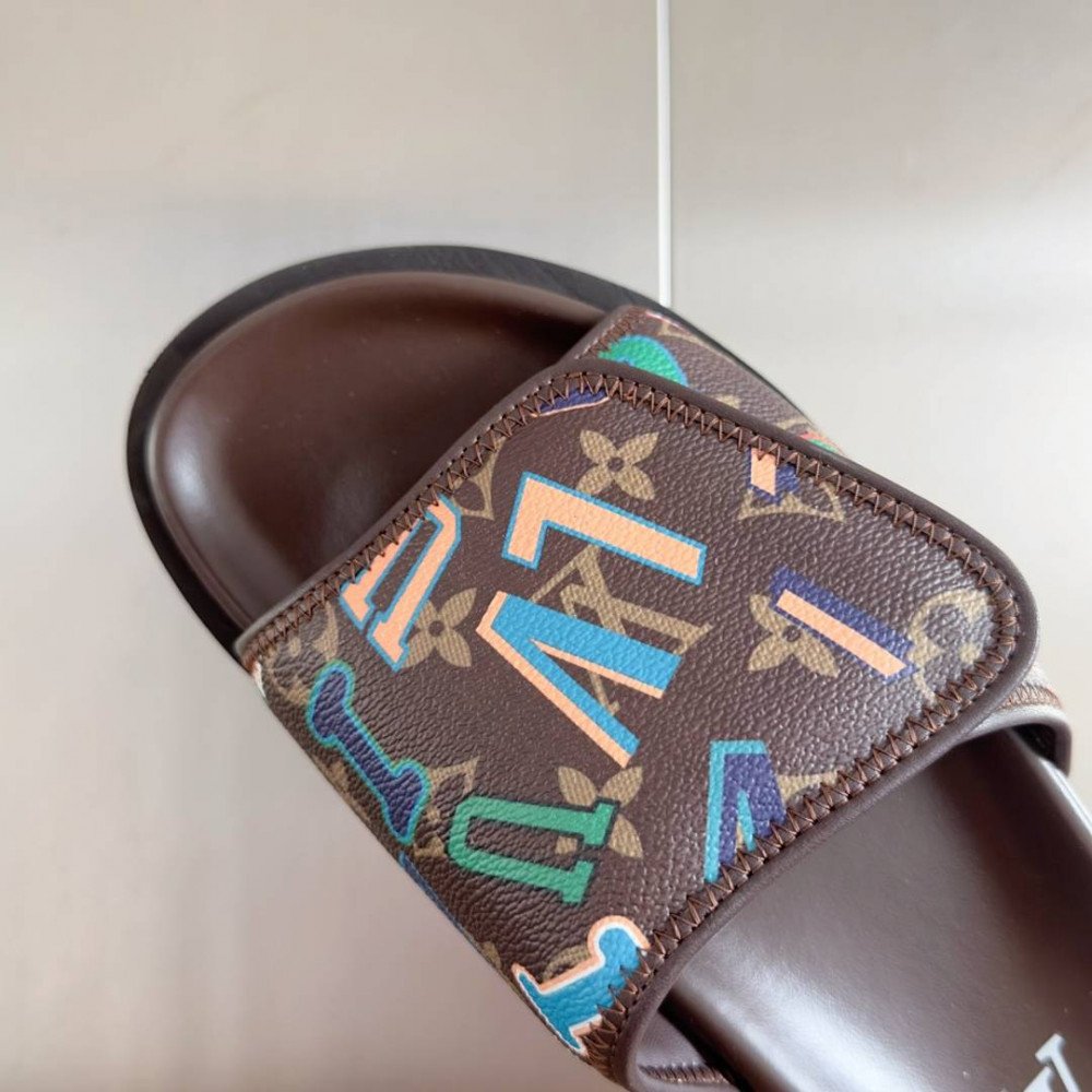 LV Miami Velcro slippers-2 LV Miami Velcro slippers-2