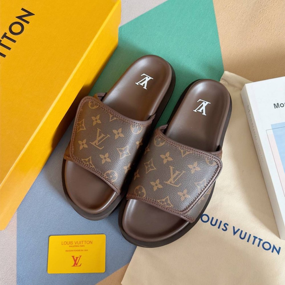 LV Miami Velcro slippers-7 LV Miami Velcro slippers-7